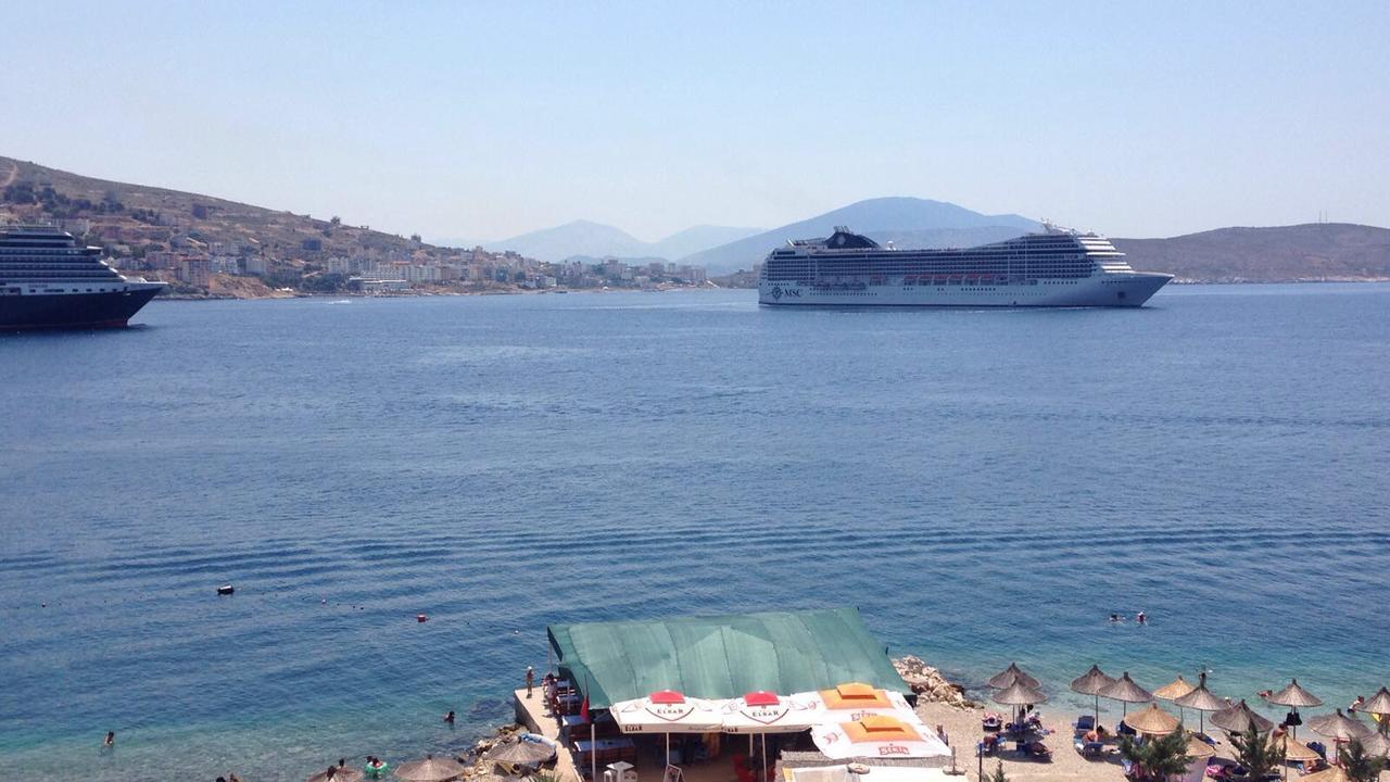 Royal King And Queen Apartment For Luxury Life Sarande Bagian luar foto